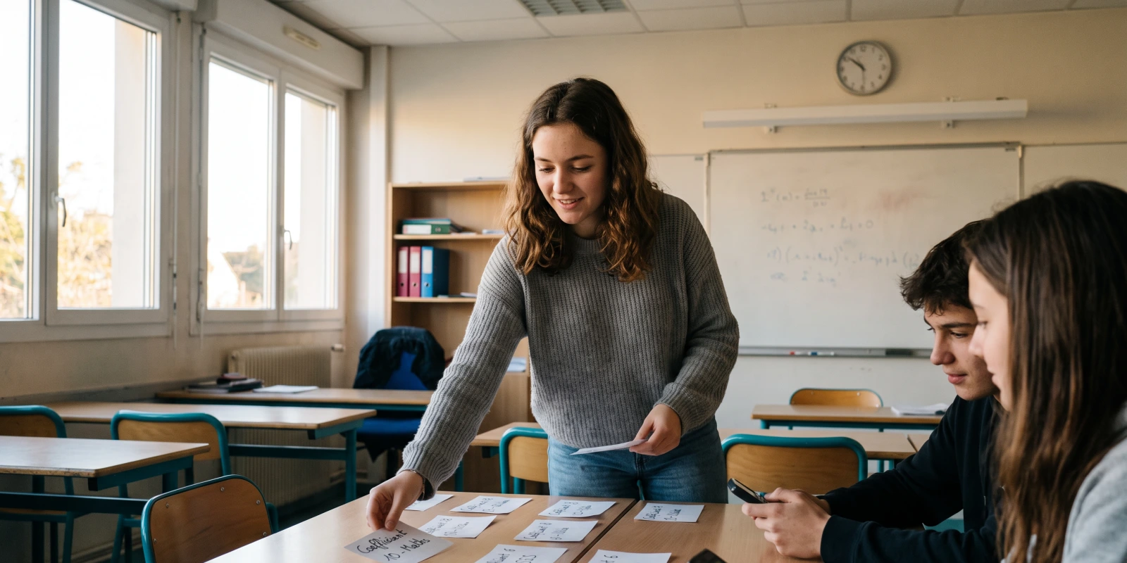 Coefficients du Bac Maths-SES : calcul de moyenne